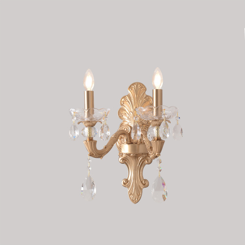 Бра Crystal Lux ELIZABETH AP2 BRASS фото 4